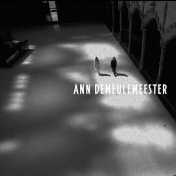 Grail Y2K Runway Item! Ann Demeulemeester Black Wool Pants w Calf Buckle Detail - Picture 8 of 9